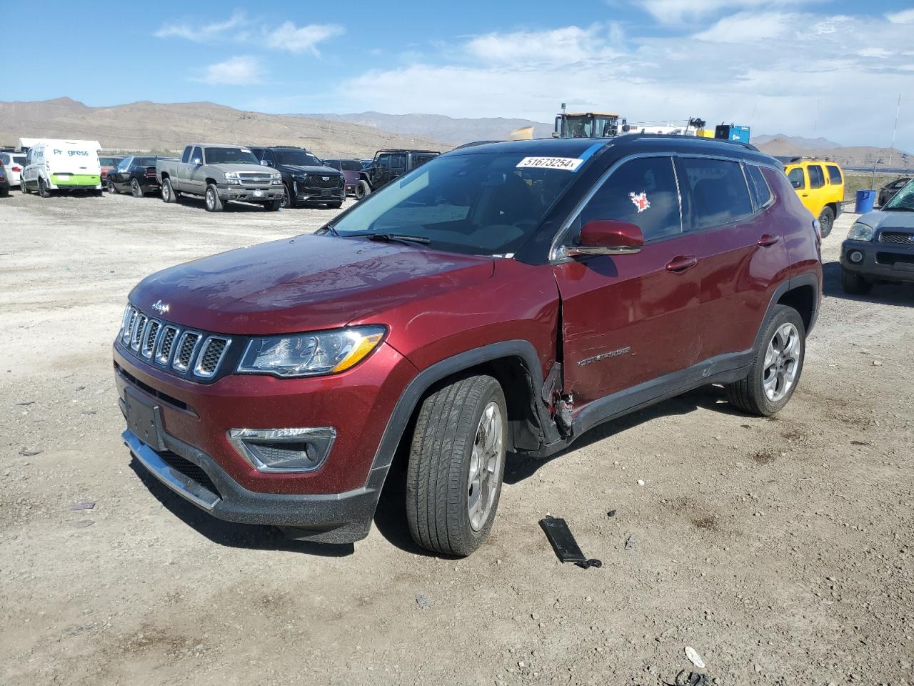 JEEP COMPASS 2021 3c4njdcb9mt594846