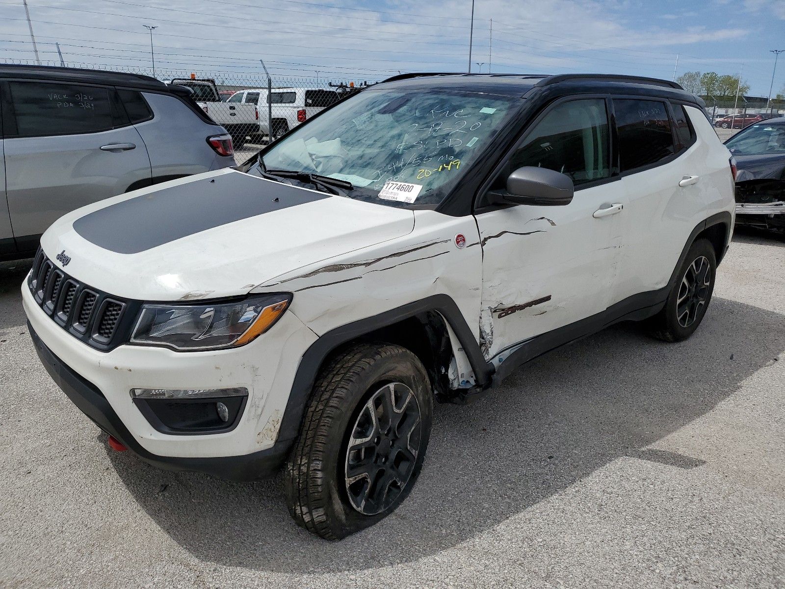 JEEP COMPASS 4X4 2020 3c4njddb0lt202978