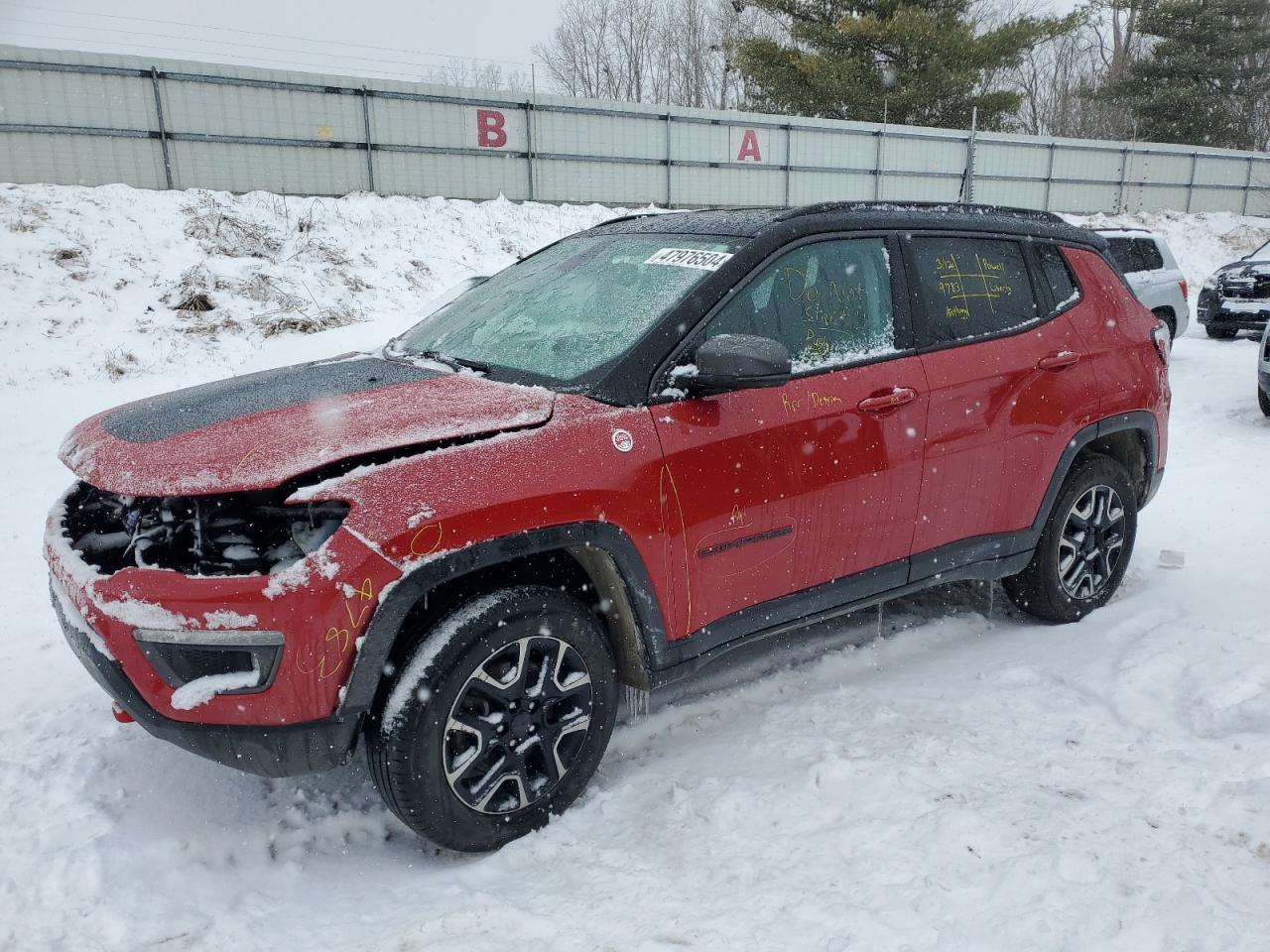 JEEP COMPASS 2019 3c4njddb2kt645745