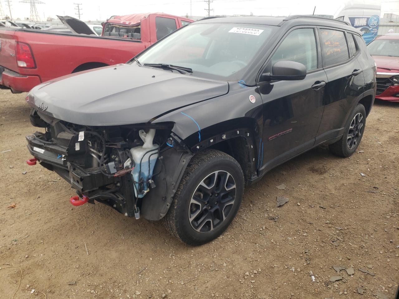 JEEP COMPASS 2020 3c4njddb4lt156927