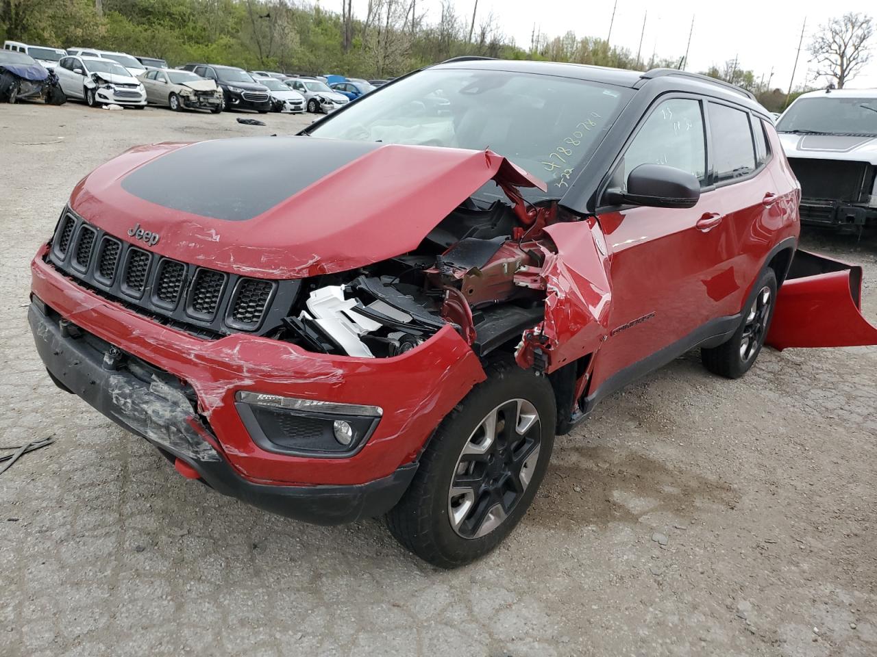 JEEP COMPASS 2017 3c4njddb8ht668150