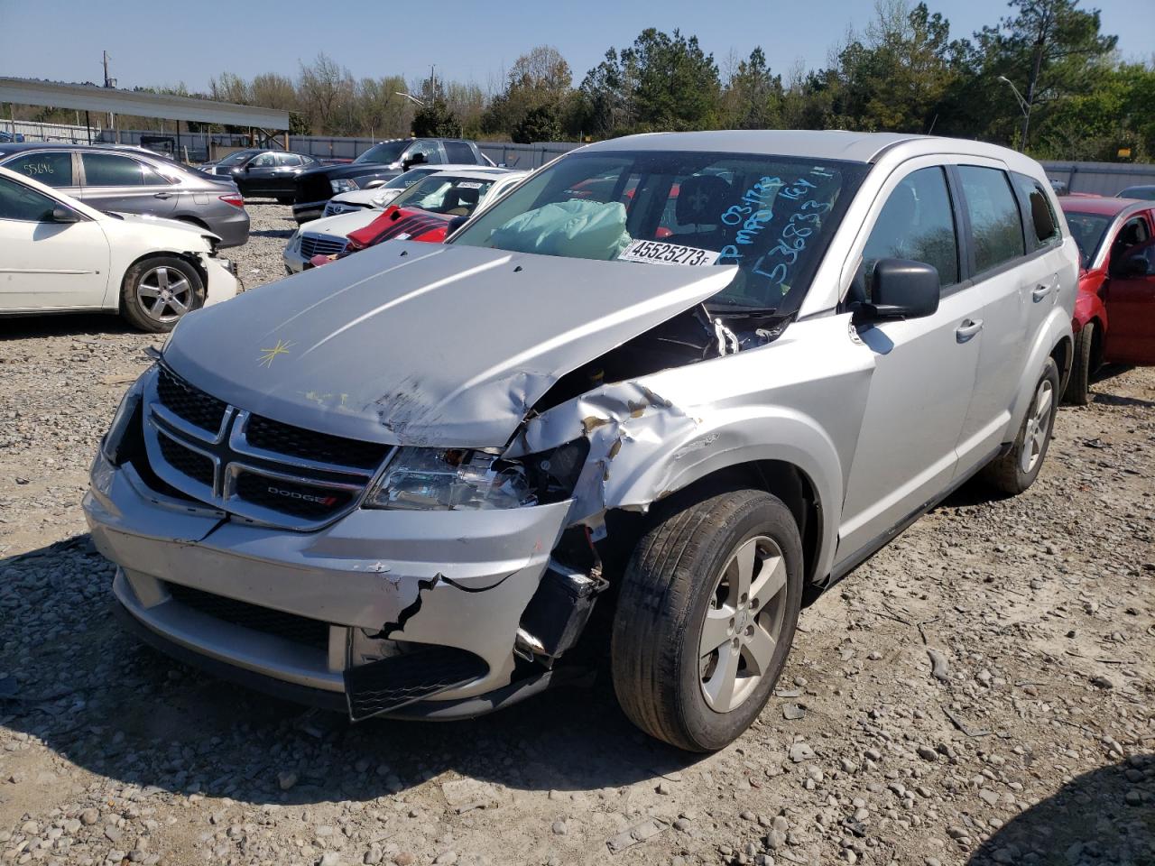 DODGE JOURNEY 2013 3c4pdcab0dt536833