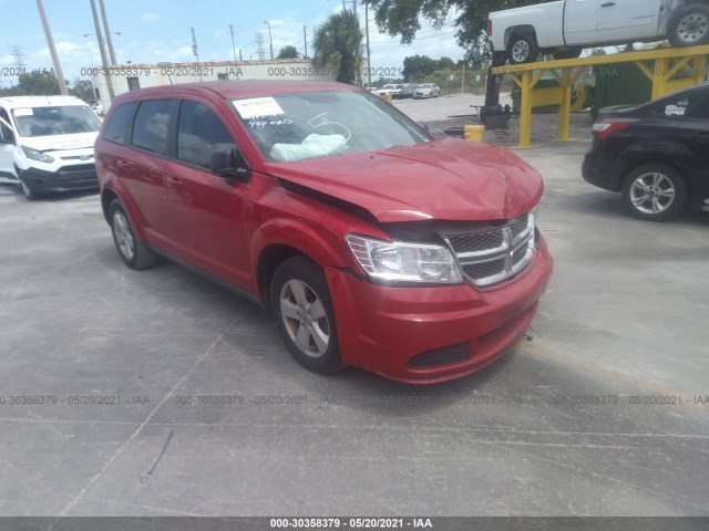 DODGE JOURNEY 2013 3c4pdcab0dt584588