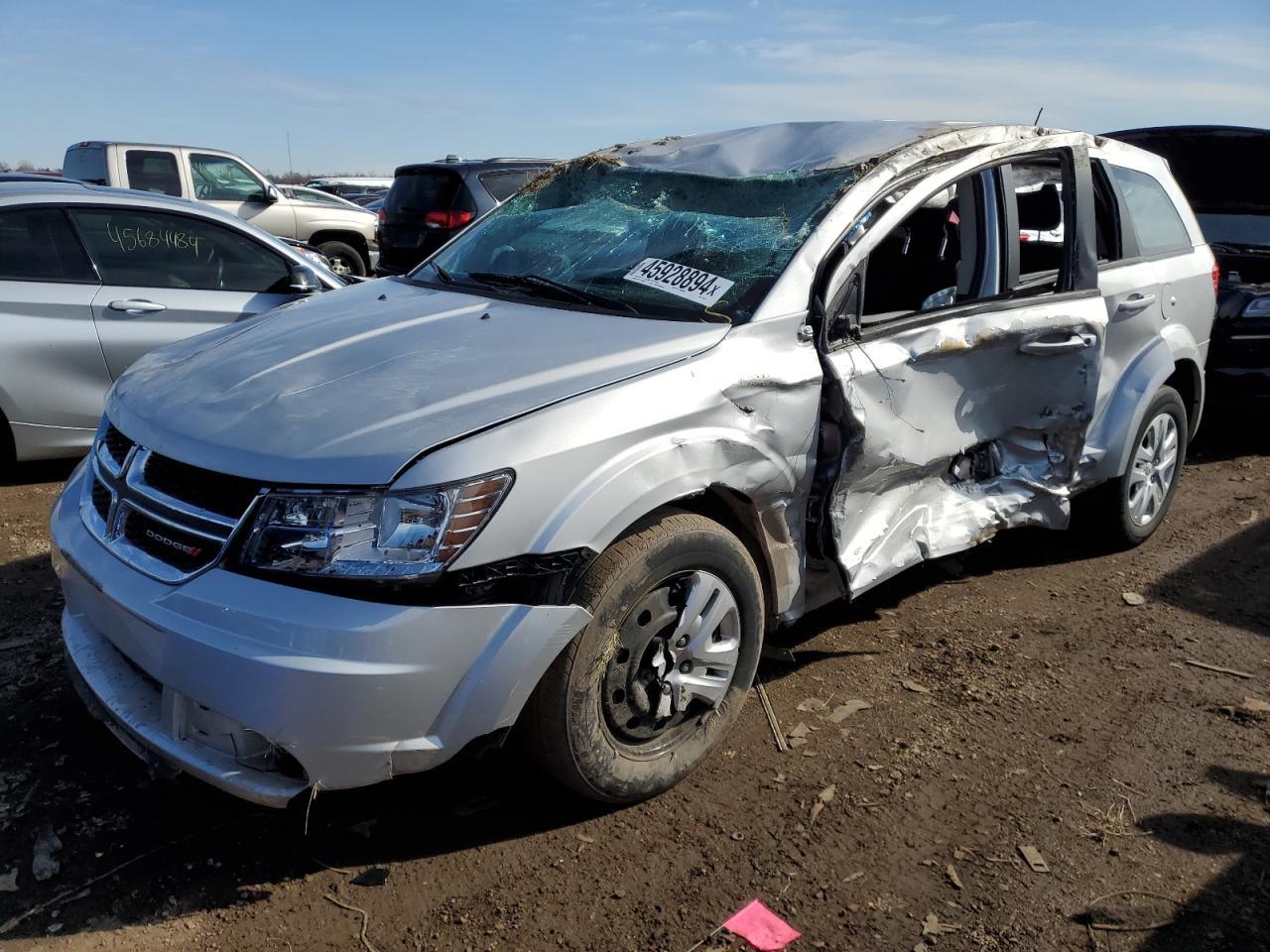 DODGE JOURNEY 2014 3c4pdcab0et261501