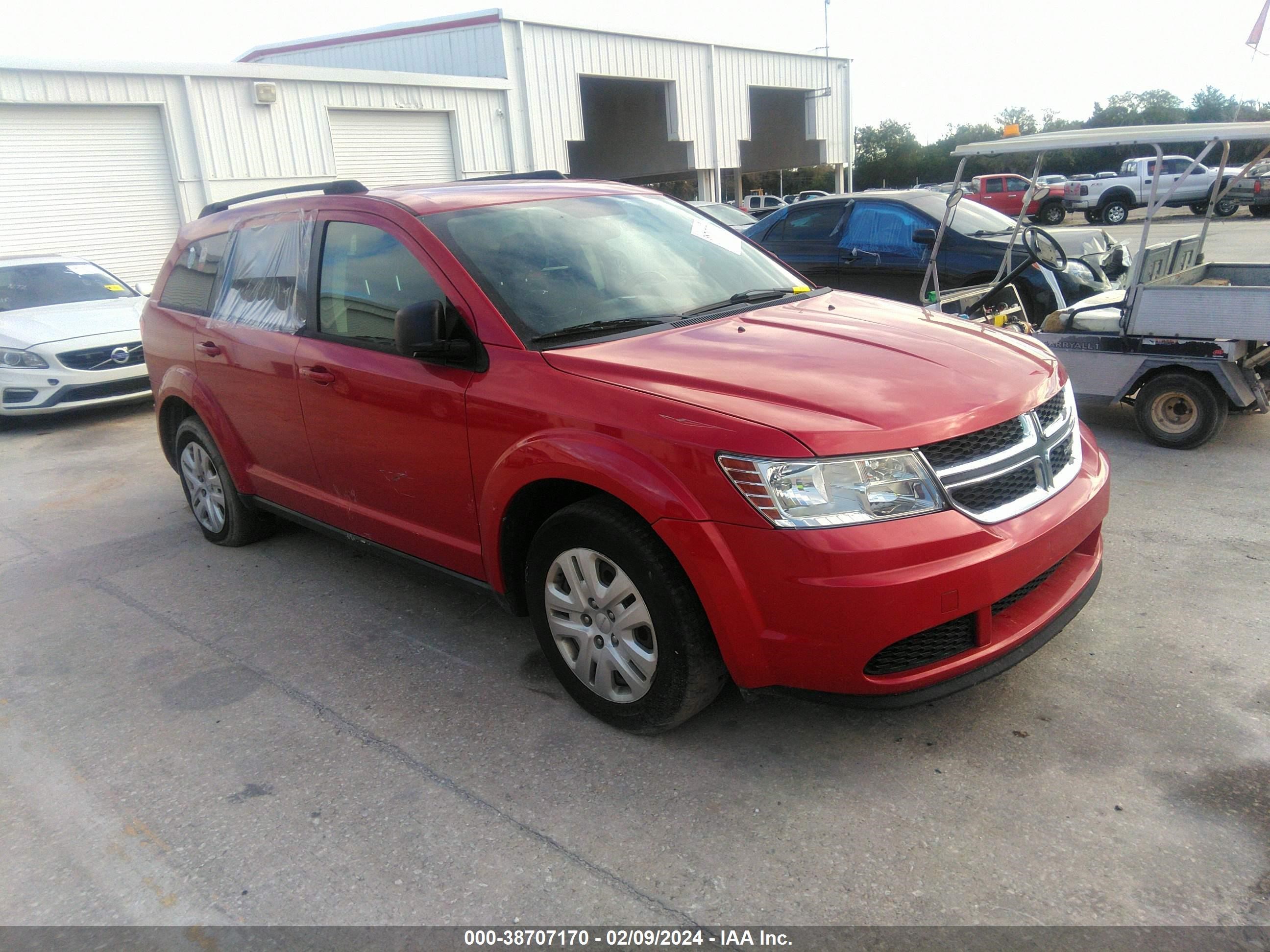 DODGE JOURNEY 2016 3c4pdcab0gt138557