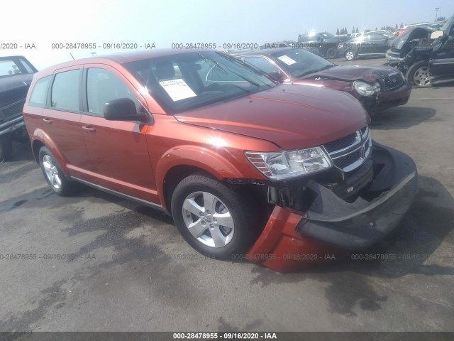 DODGE JOURNEY 2013 3c4pdcab1dt580257