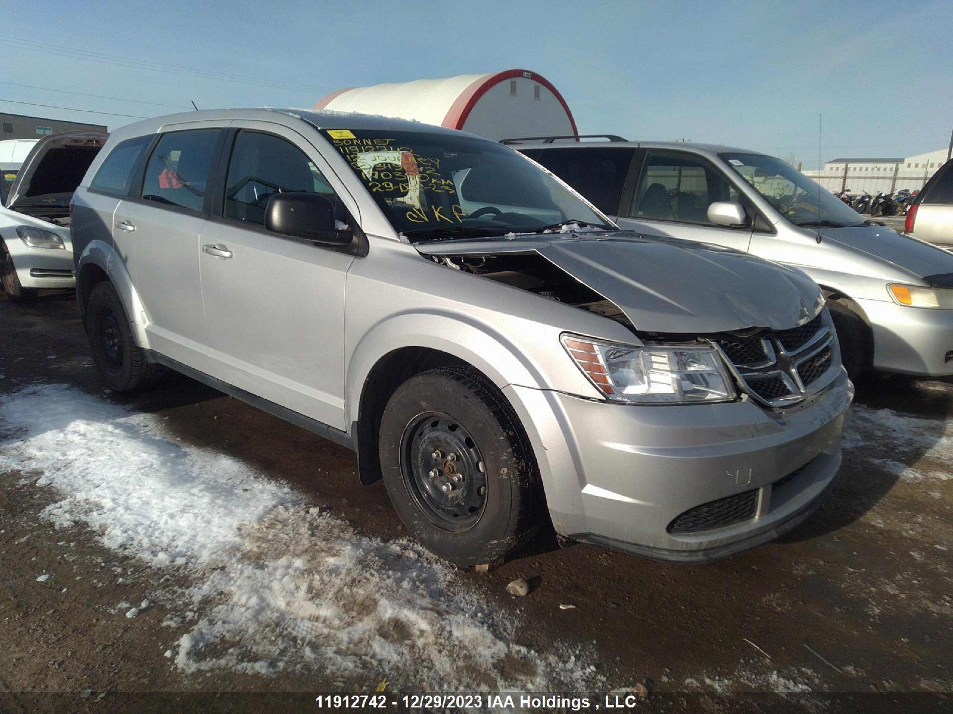 DODGE JOURNEY 2012 3c4pdcab2ct349642