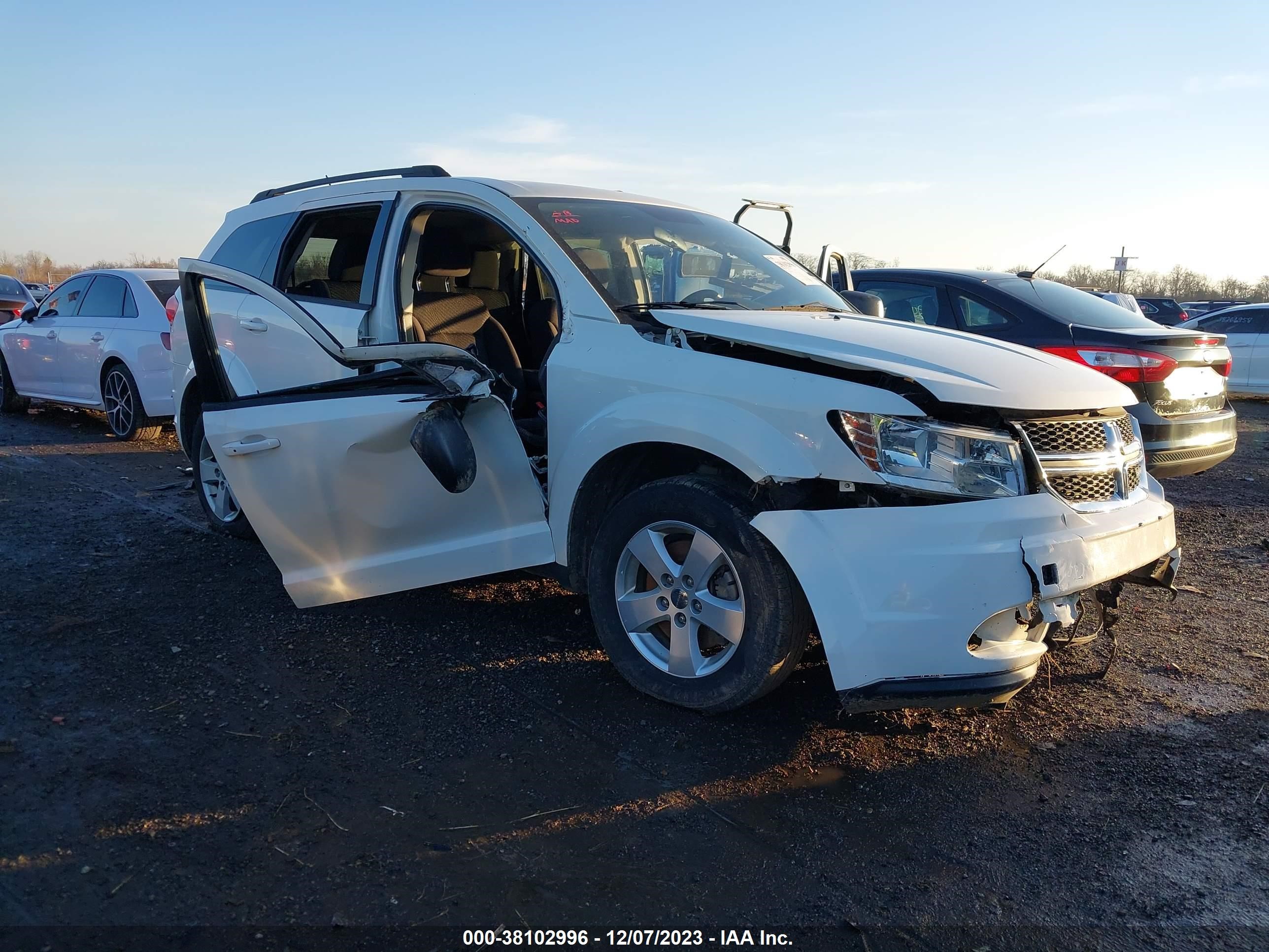 DODGE JOURNEY 2013 3c4pdcab2dt558073