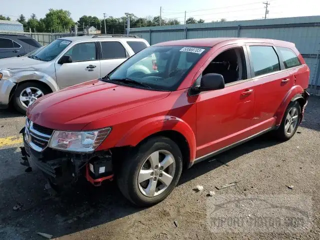 DODGE JOURNEY 2013 3c4pdcab2dt578615