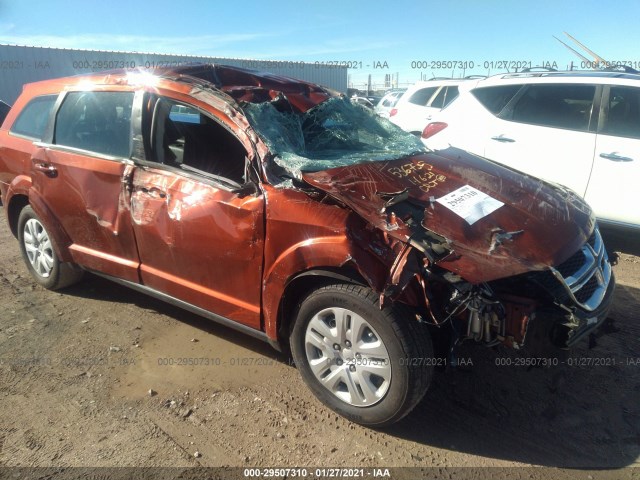 DODGE JOURNEY 2014 3c4pdcab2et198207