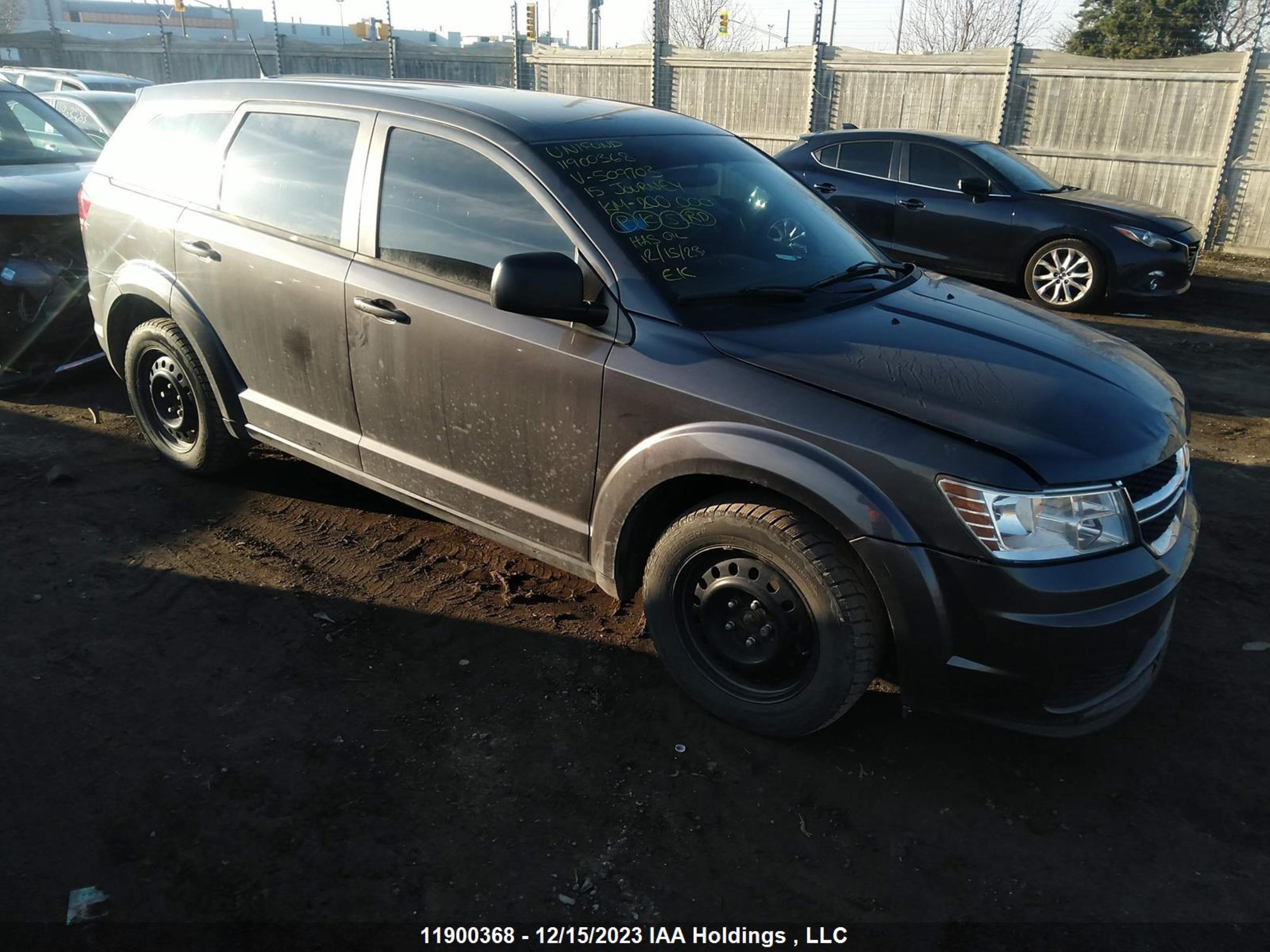 DODGE JOURNEY 2015 3c4pdcab2ft509703