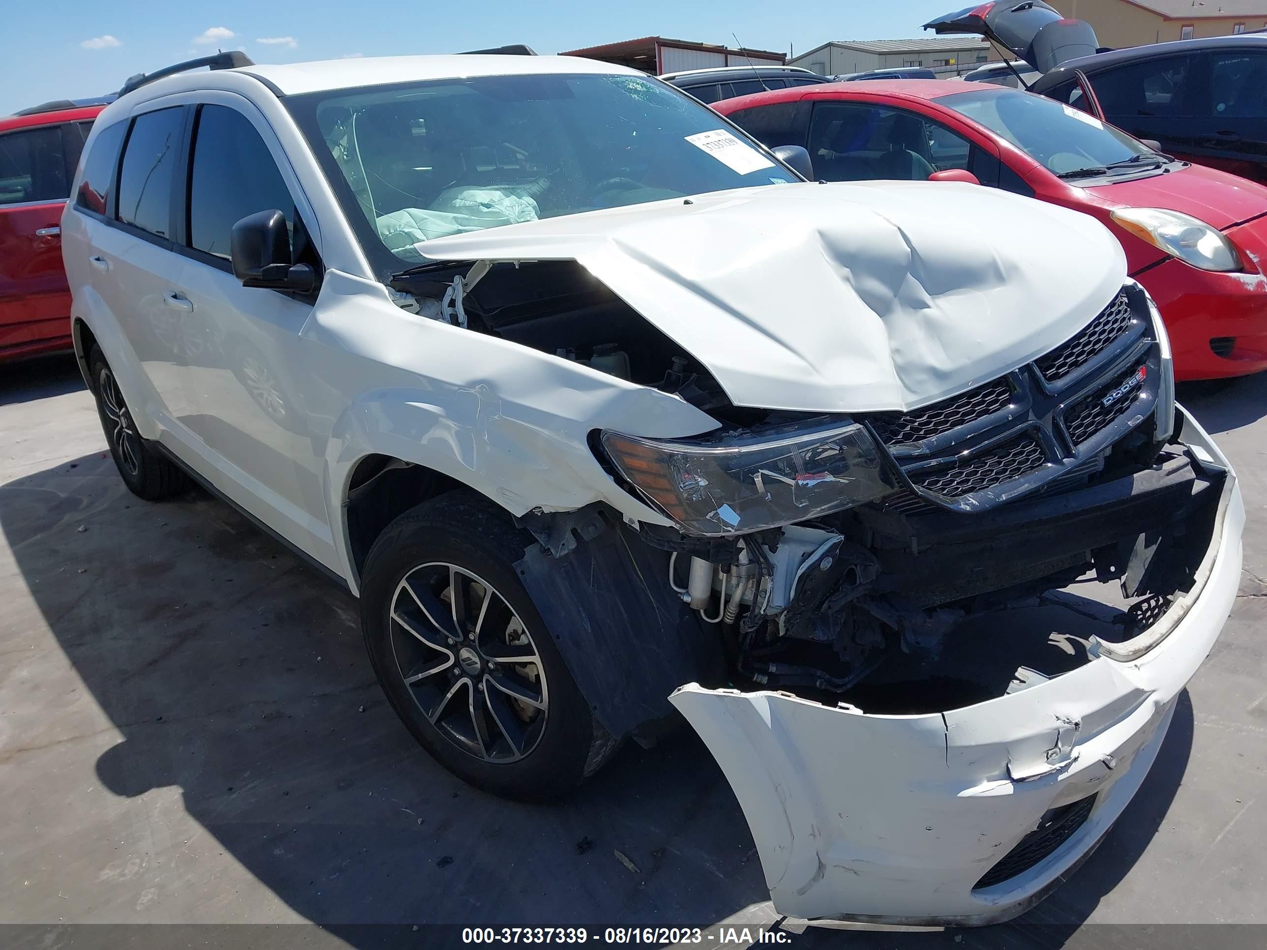 DODGE JOURNEY 2018 3c4pdcab2jt288449