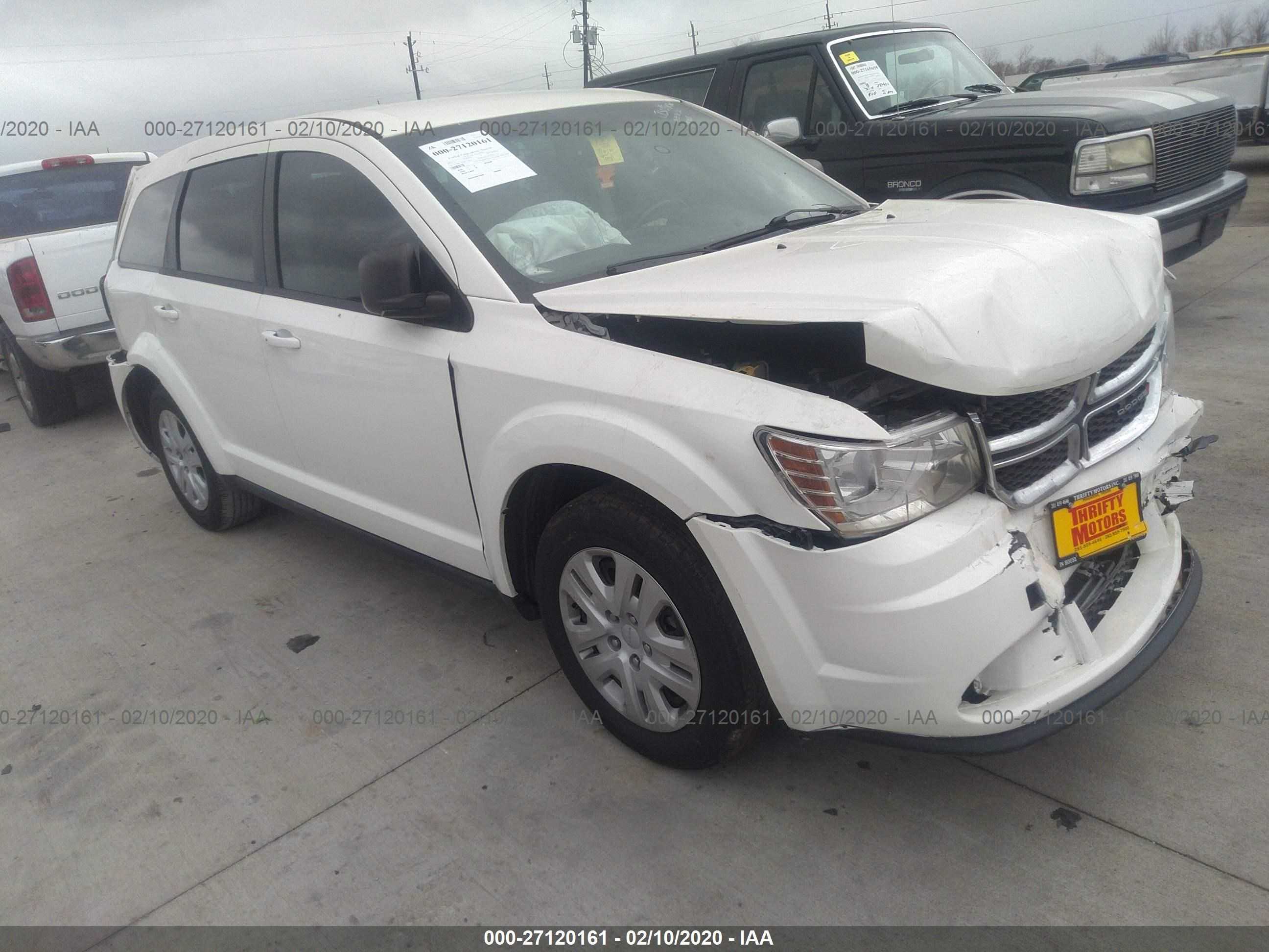 DODGE JOURNEY 2014 3c4pdcab3et103413