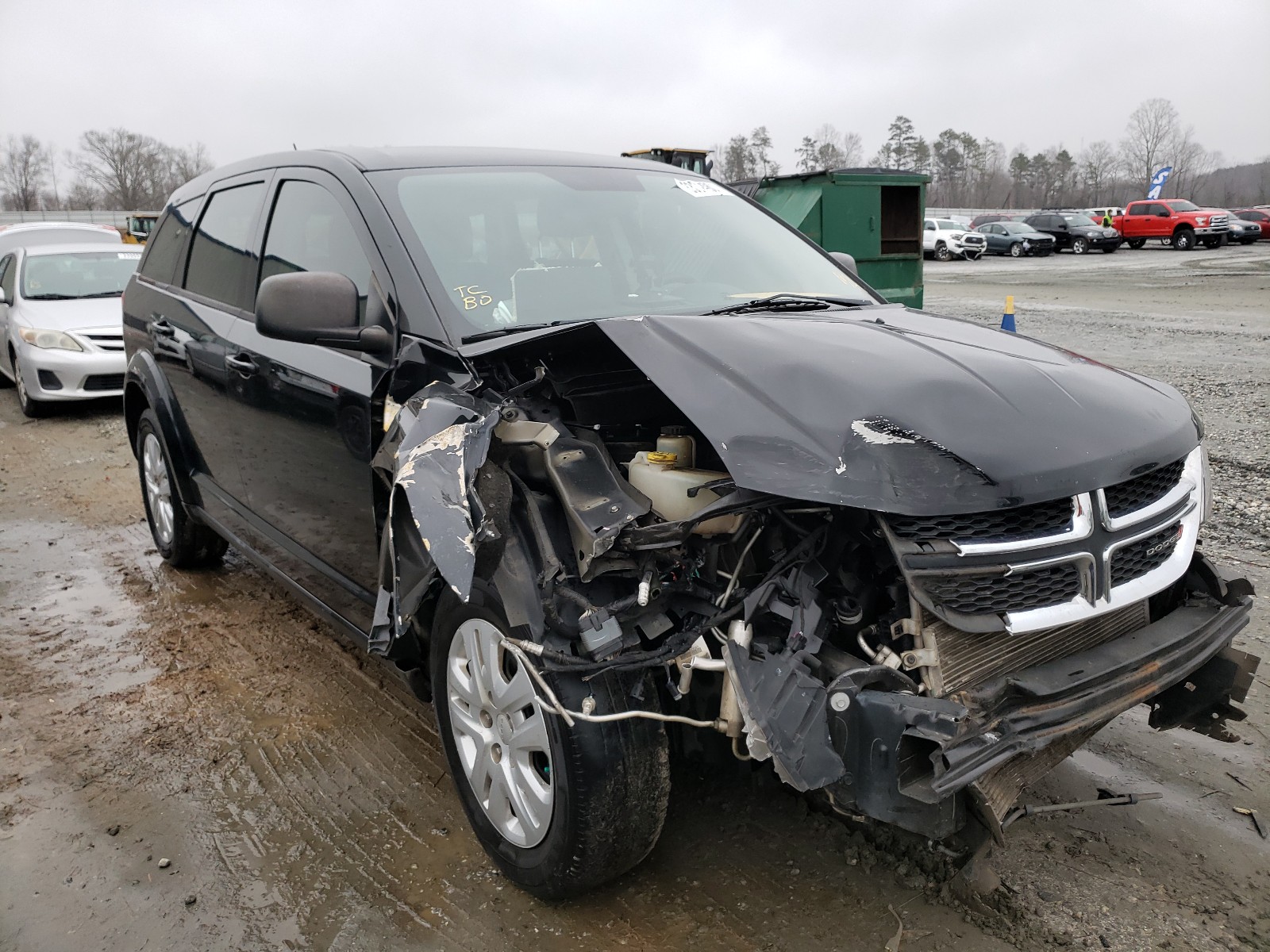 DODGE JOURNEY SE 2014 3c4pdcab3et153647