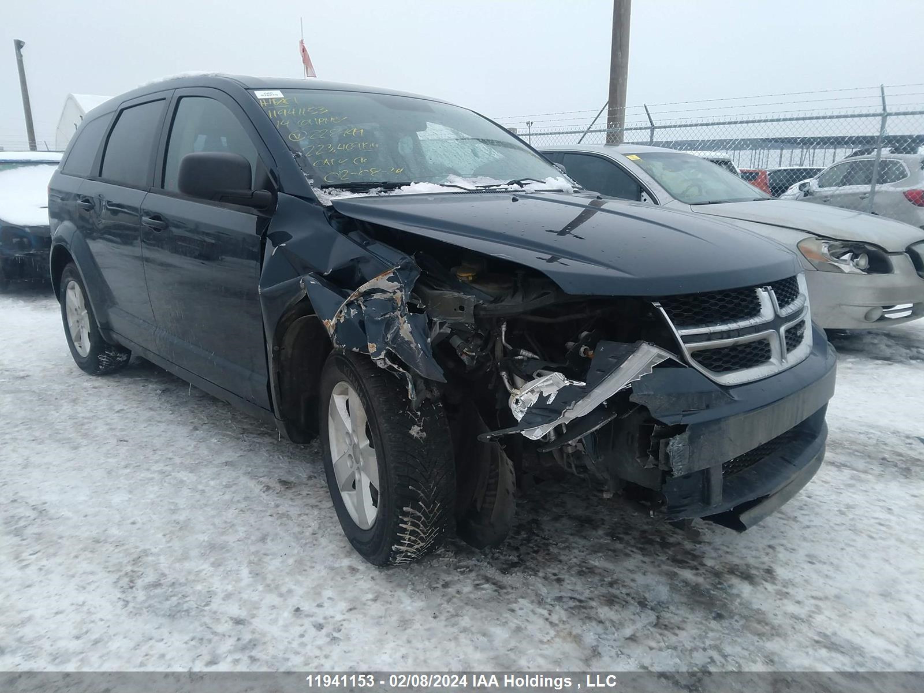 DODGE JOURNEY 2014 3c4pdcab3et228749