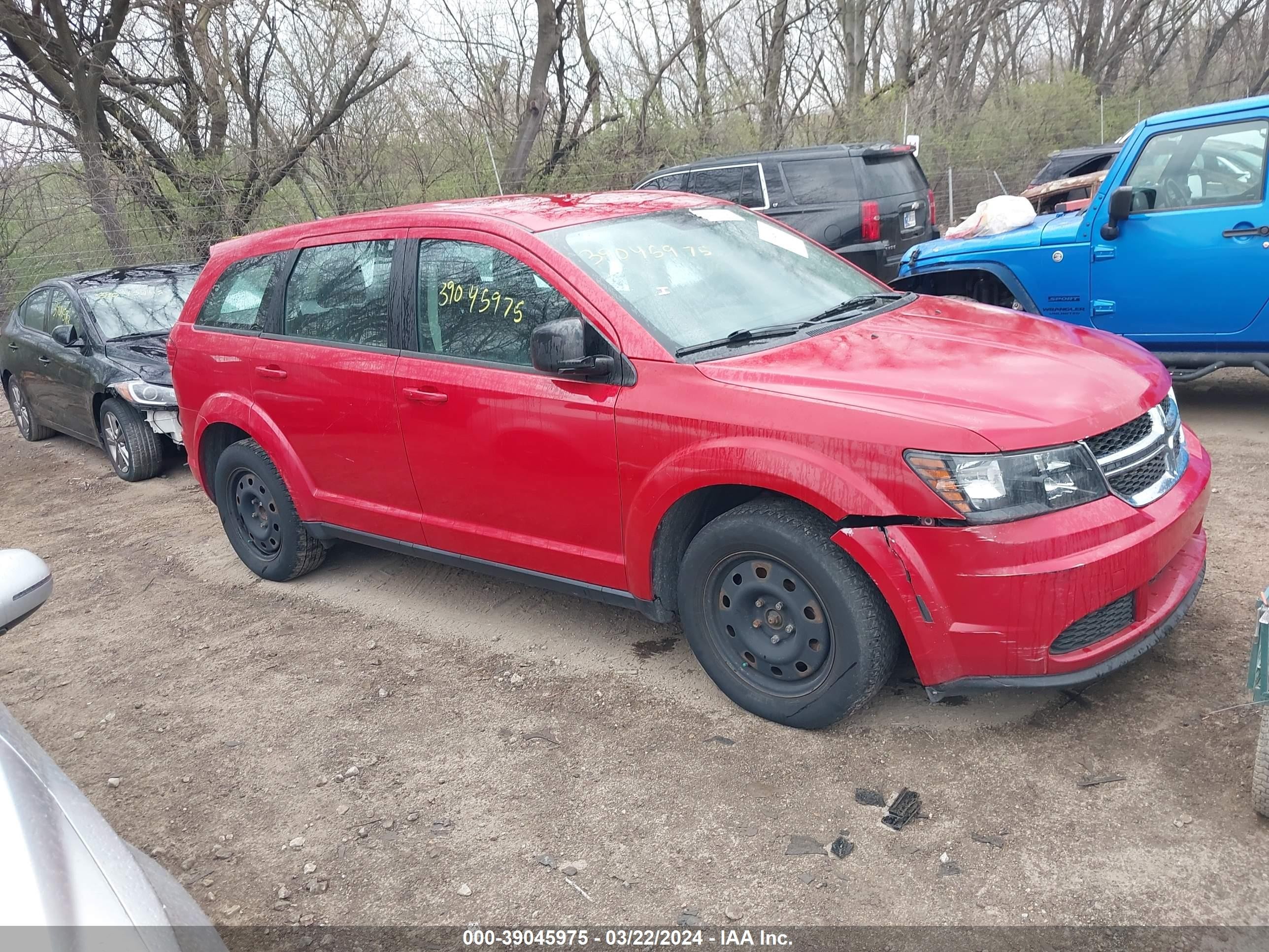 DODGE JOURNEY 2015 3c4pdcab3ft628473