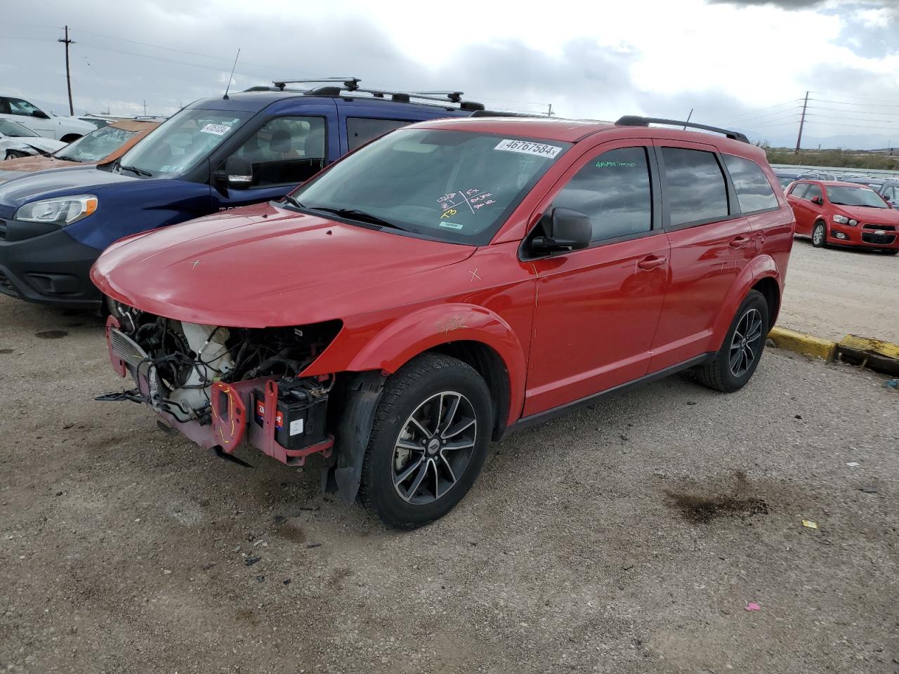 DODGE JOURNEY 2018 3c4pdcab3jt353079