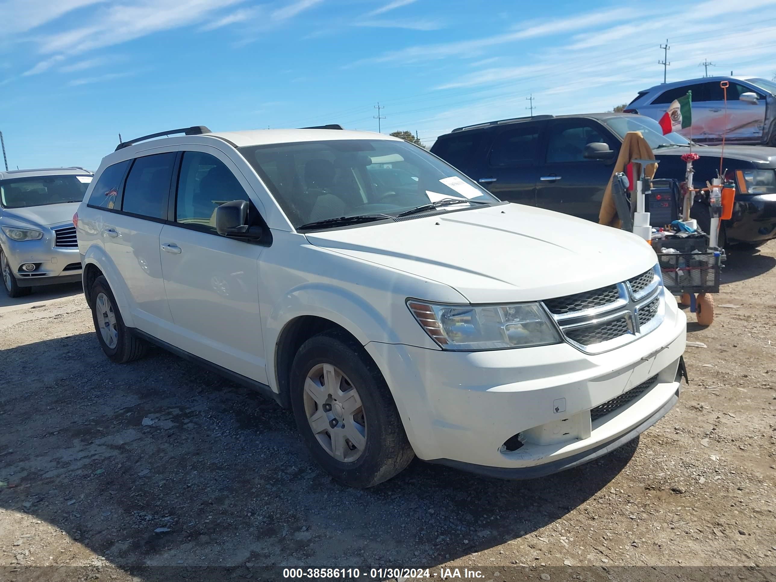 DODGE JOURNEY 2012 3c4pdcab4ct357998