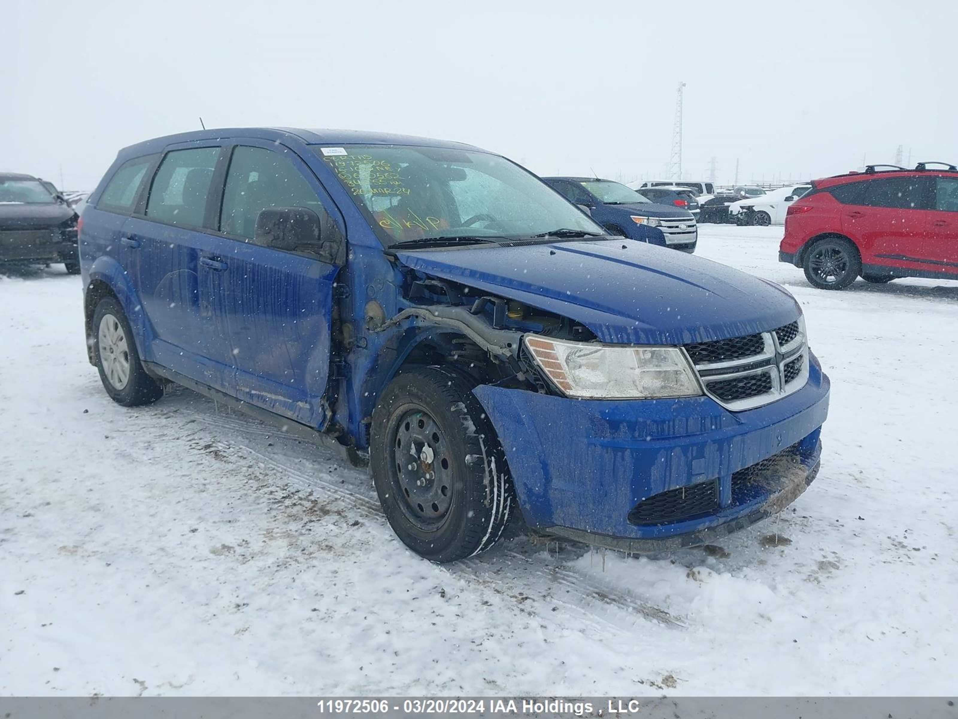 DODGE JOURNEY 2015 3c4pdcab4ft690562