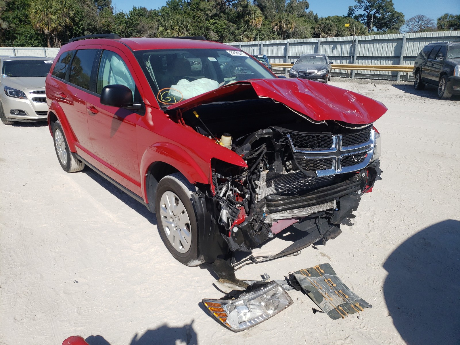 DODGE JOURNEY SE 2018 3c4pdcab4jt272995