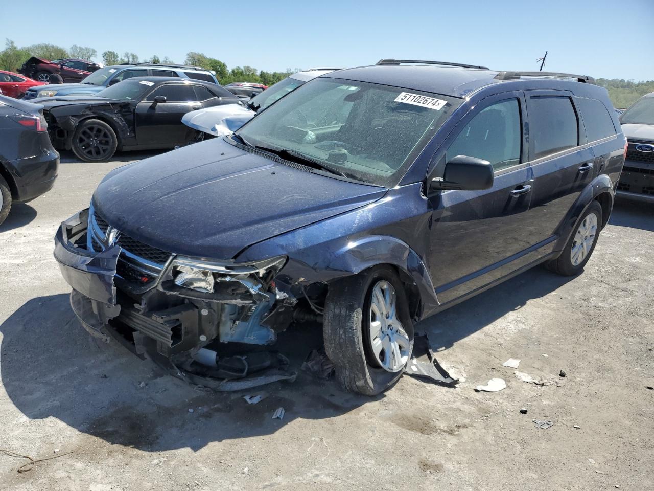 DODGE JOURNEY 2018 3c4pdcab4jt496333