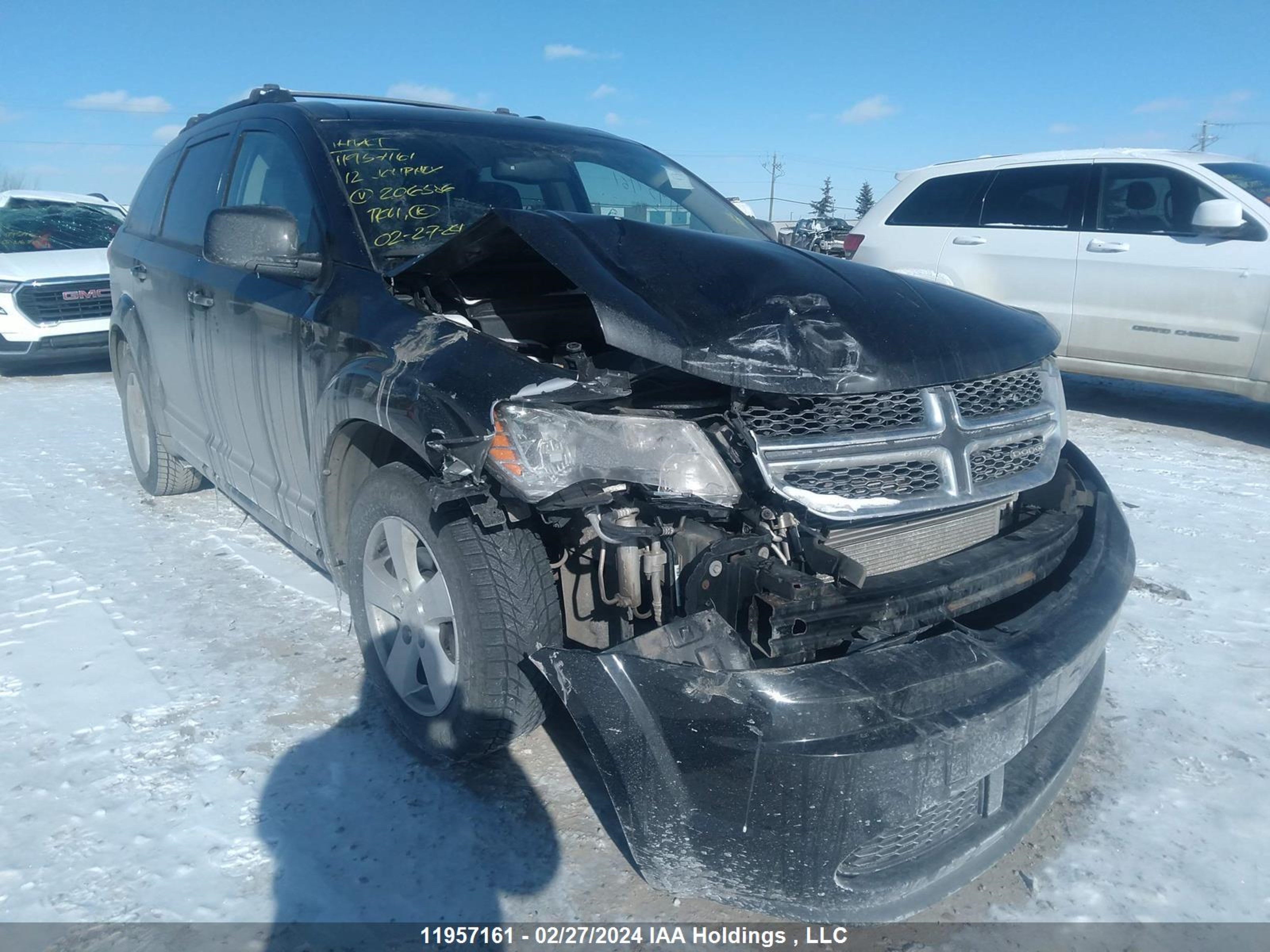 DODGE JOURNEY 2012 3c4pdcab5ct206586