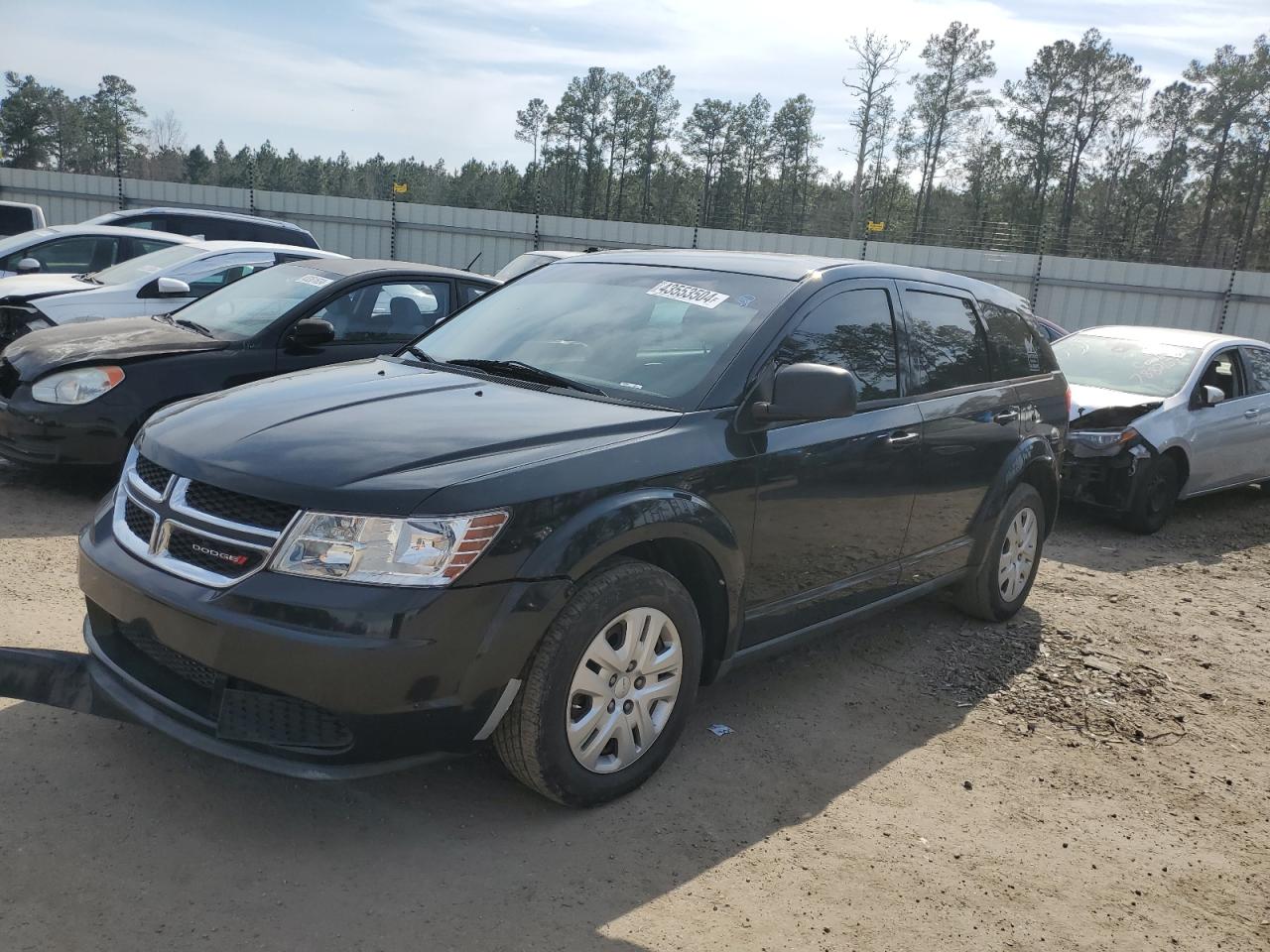 DODGE JOURNEY 2014 3c4pdcab5et204534