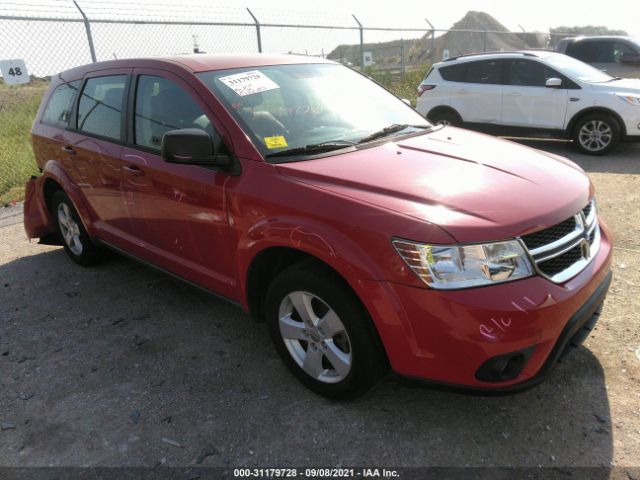 DODGE JOURNEY 2013 3c4pdcab6dt537808