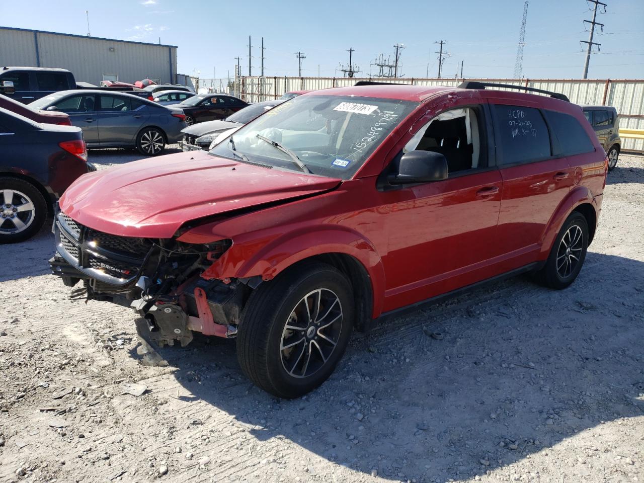 DODGE JOURNEY 2018 3c4pdcab6jt517456