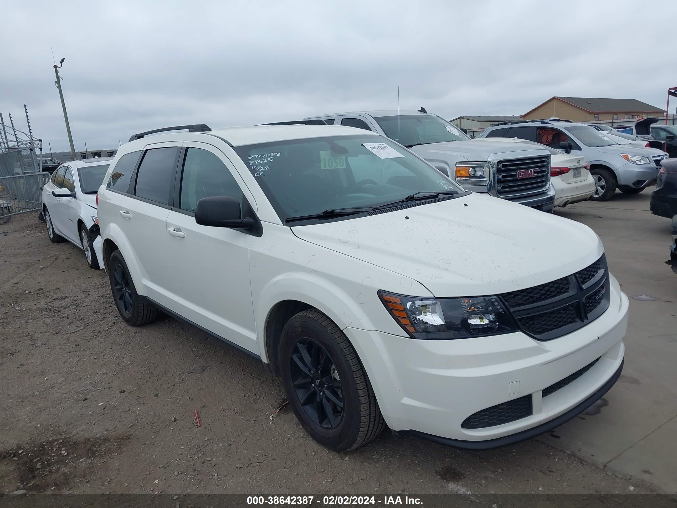 DODGE JOURNEY 2020 3c4pdcab6lt273388