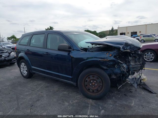 DODGE JOURNEY 2013 3c4pdcab7dt728248