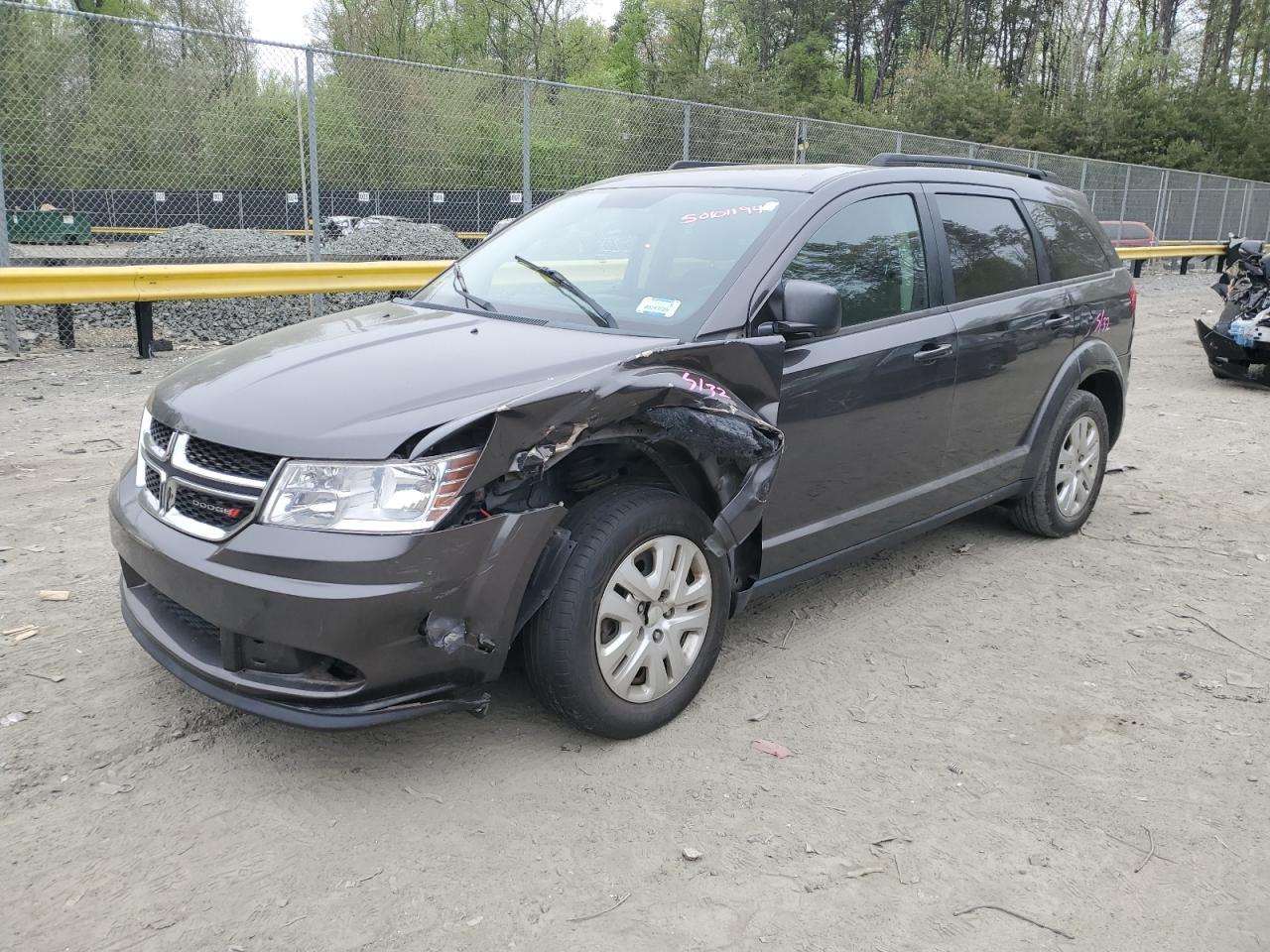 DODGE JOURNEY 2017 3c4pdcab7ht507609