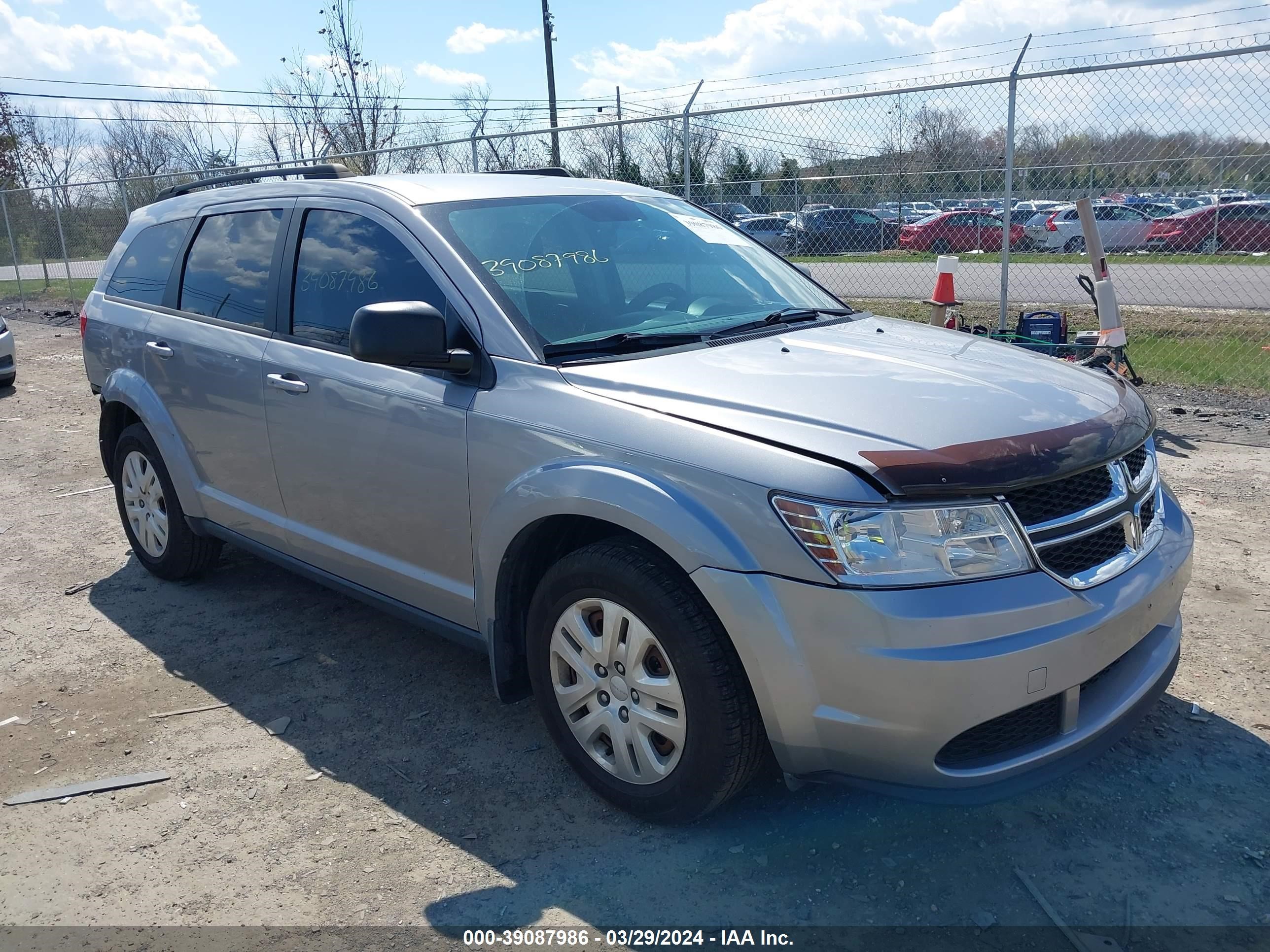 DODGE JOURNEY 2017 3c4pdcab7ht545292