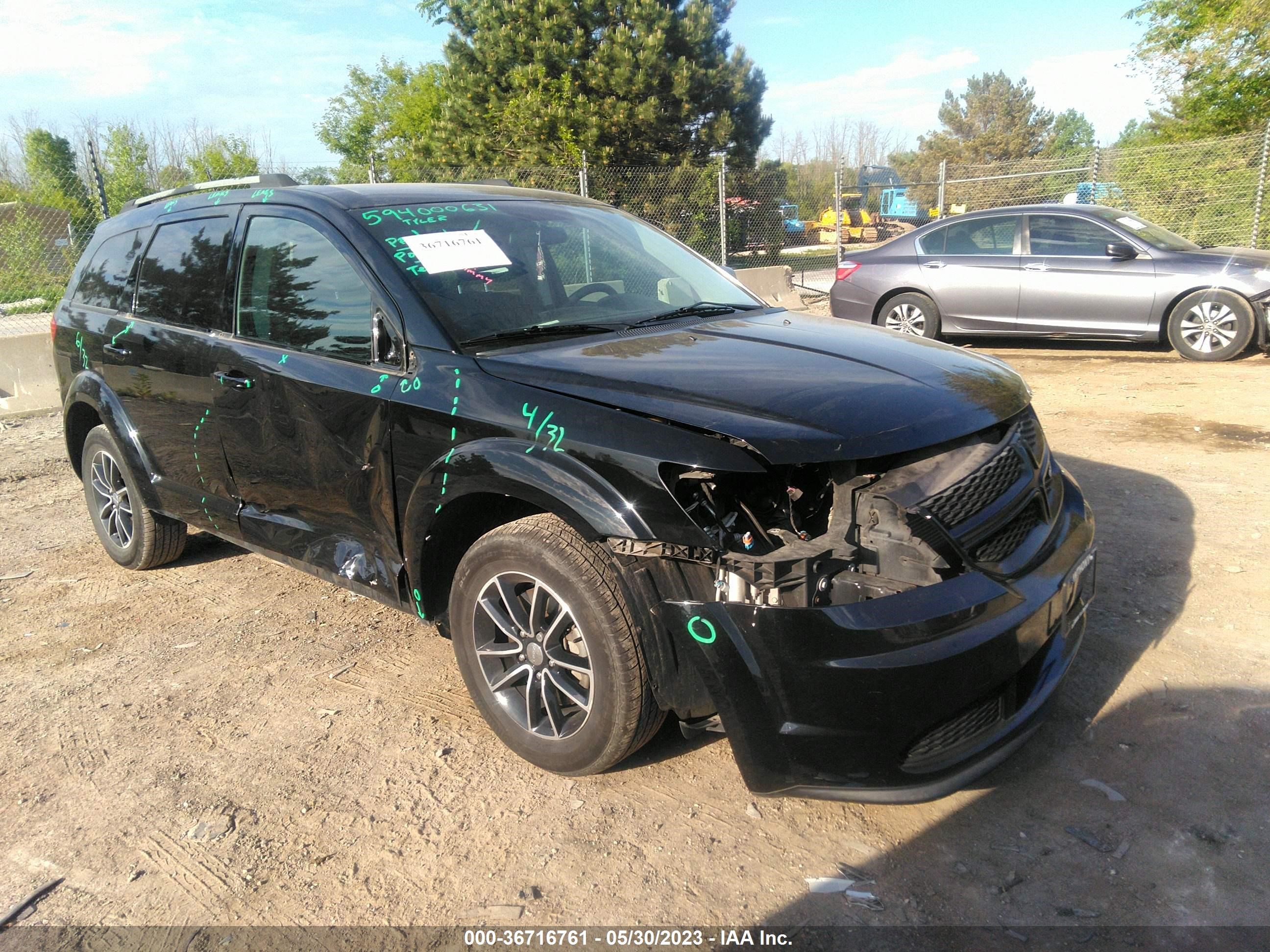 DODGE JOURNEY 2017 3c4pdcab7ht704912