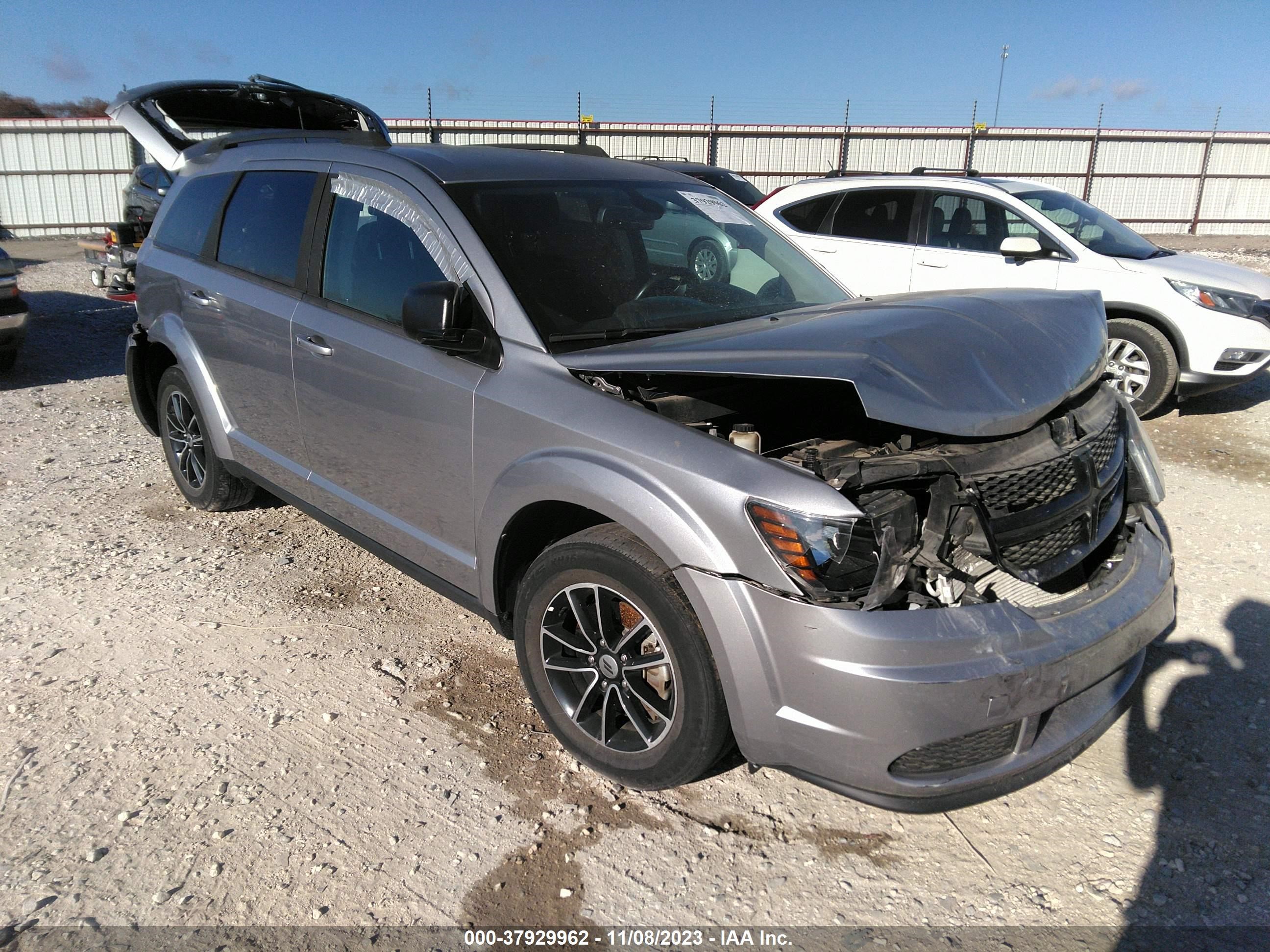 DODGE JOURNEY 2018 3c4pdcab7jt508457