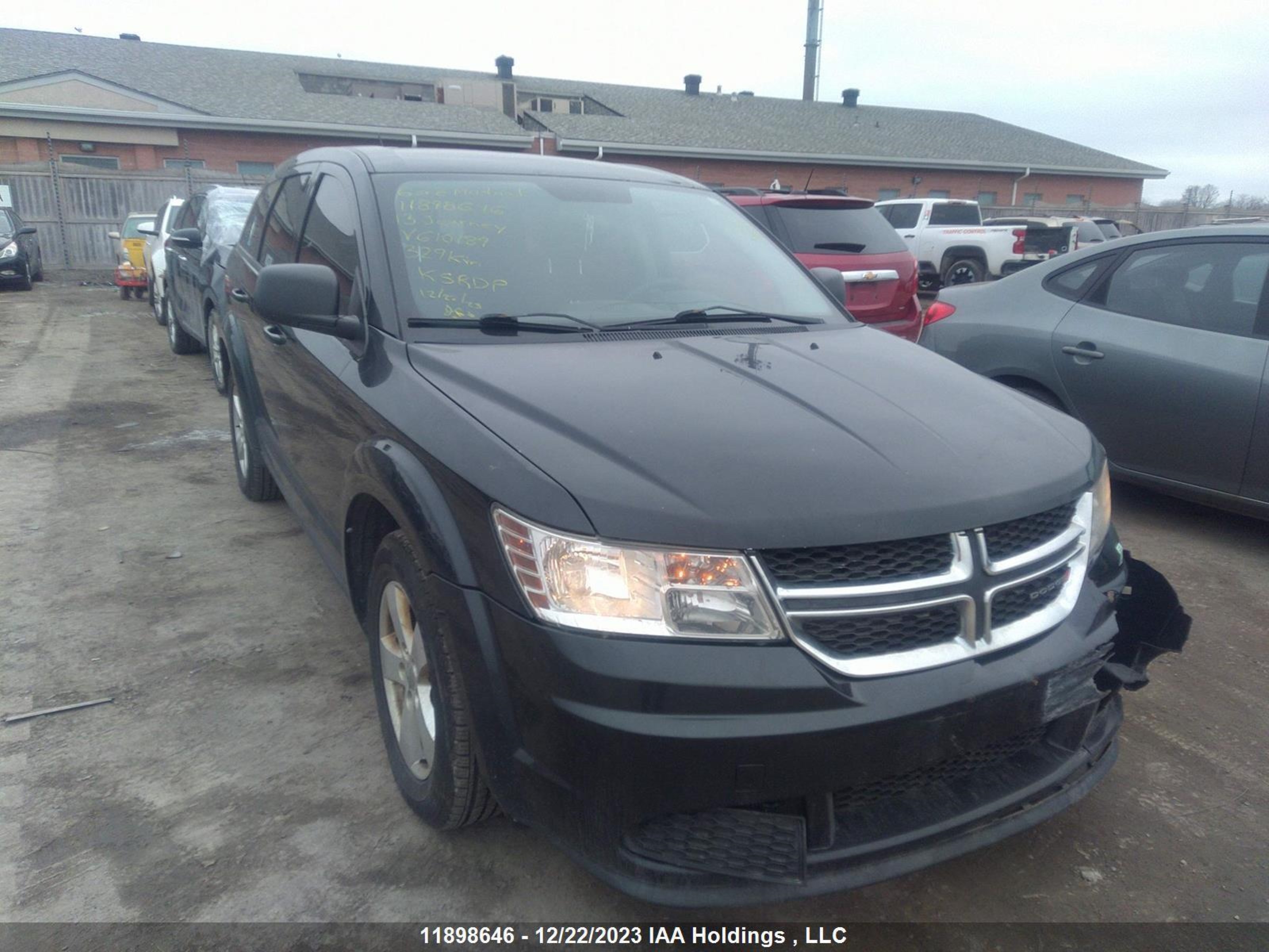 DODGE JOURNEY 2013 3c4pdcab8dt610189