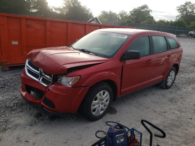 DODGE JOURNEY SE 2014 3c4pdcab8et170802