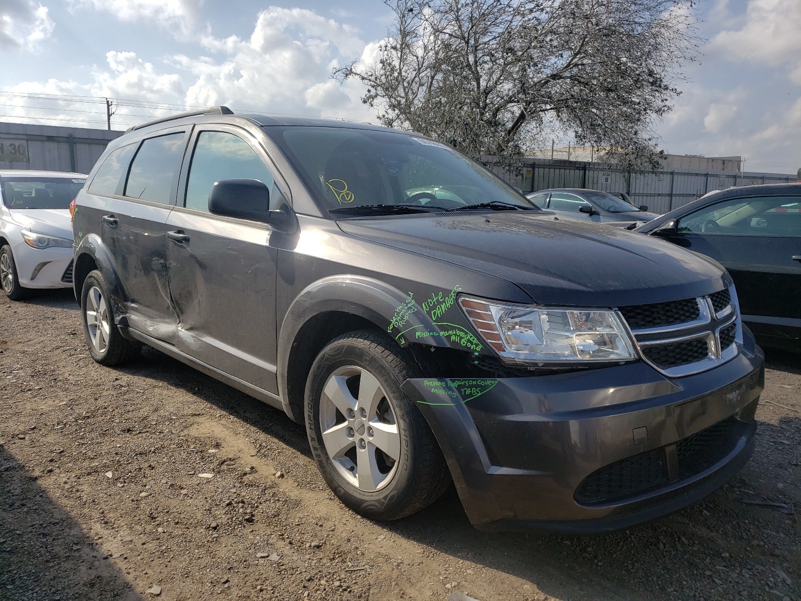 DODGE JOURNEY SE 2015 3c4pdcab8ft735633