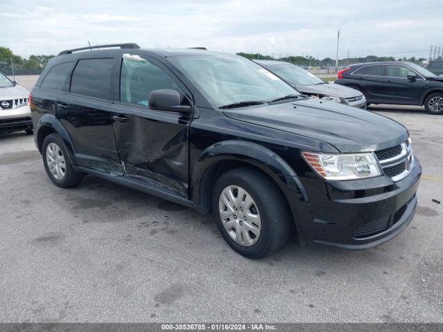 DODGE JOURNEY 2017 3c4pdcab8ht529618