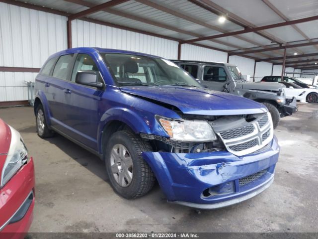 DODGE JOURNEY 2012 3c4pdcab9ct344955