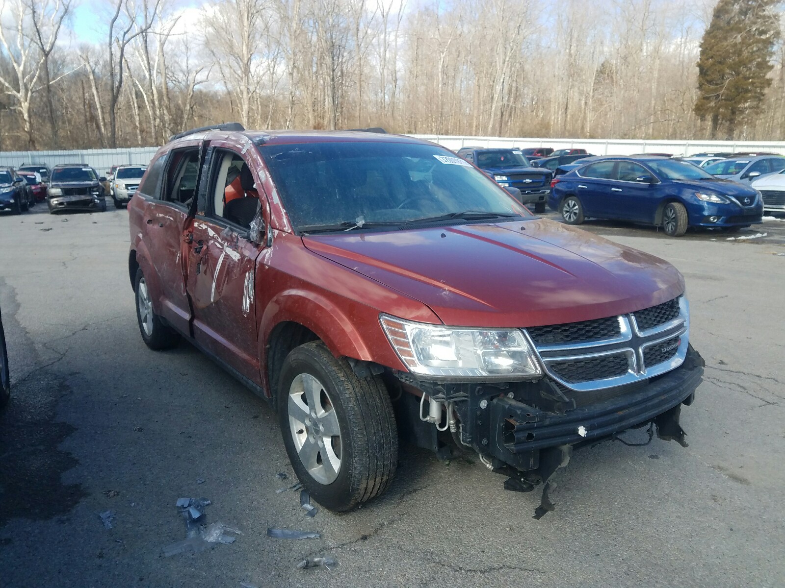 DODGE JOURNEY SE 2014 3c4pdcab9et189360