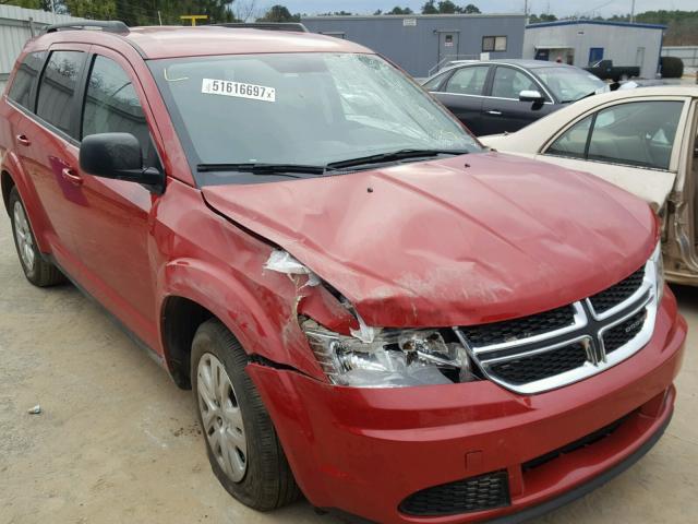 DODGE JOURNEY SE 2017 3c4pdcab9ht606349