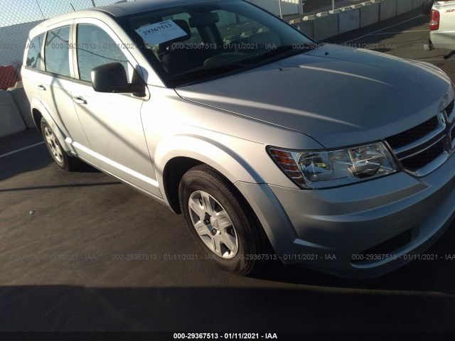 DODGE JOURNEY 2012 3c4pdcabxct229961