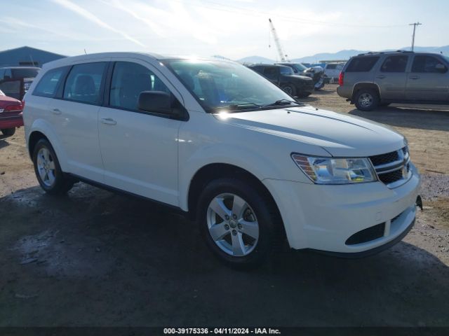 DODGE JOURNEY 2013 3c4pdcabxdt626782