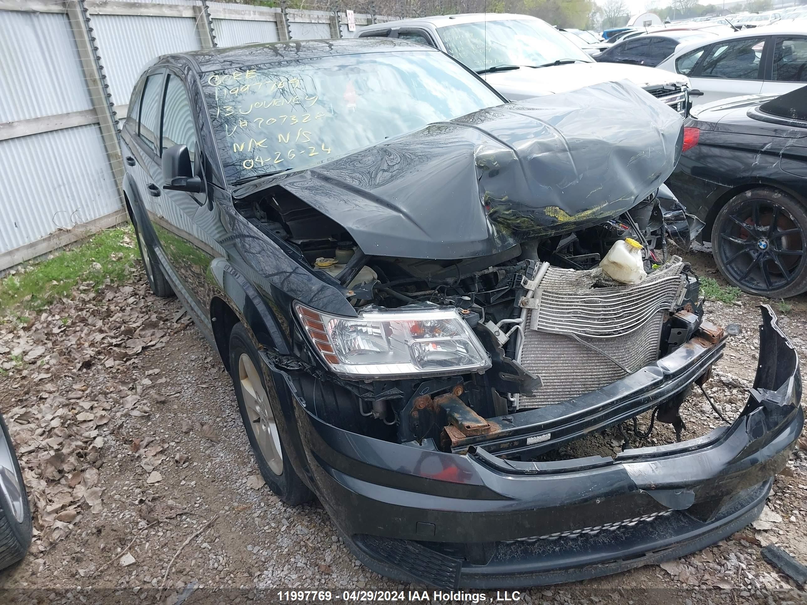 DODGE JOURNEY 2013 3c4pdcabxdt707328