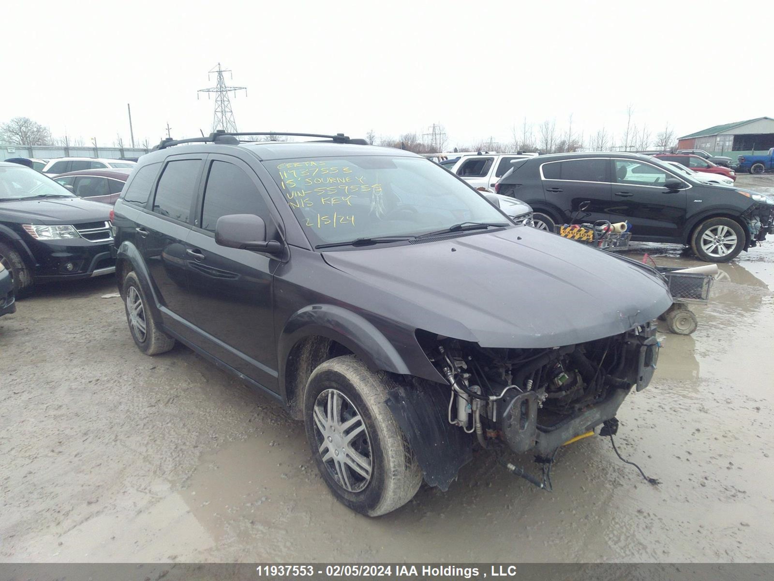 DODGE JOURNEY 2015 3c4pdcabxft559555