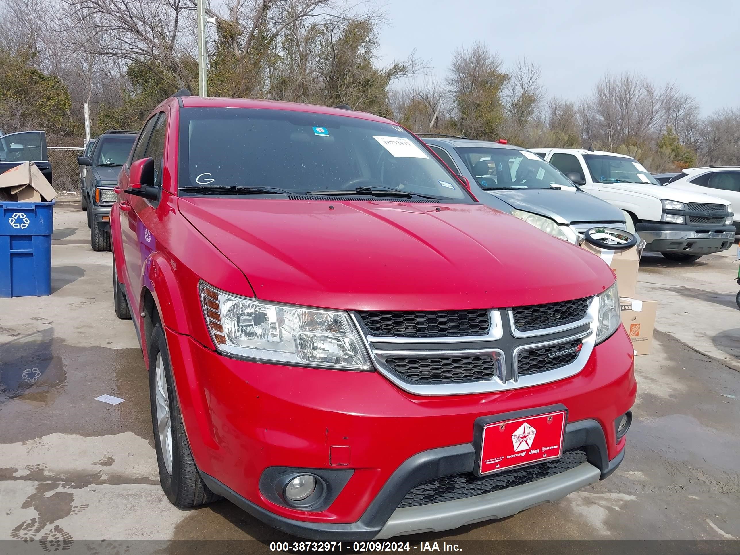 DODGE JOURNEY 2013 3c4pdcbb6dt545194