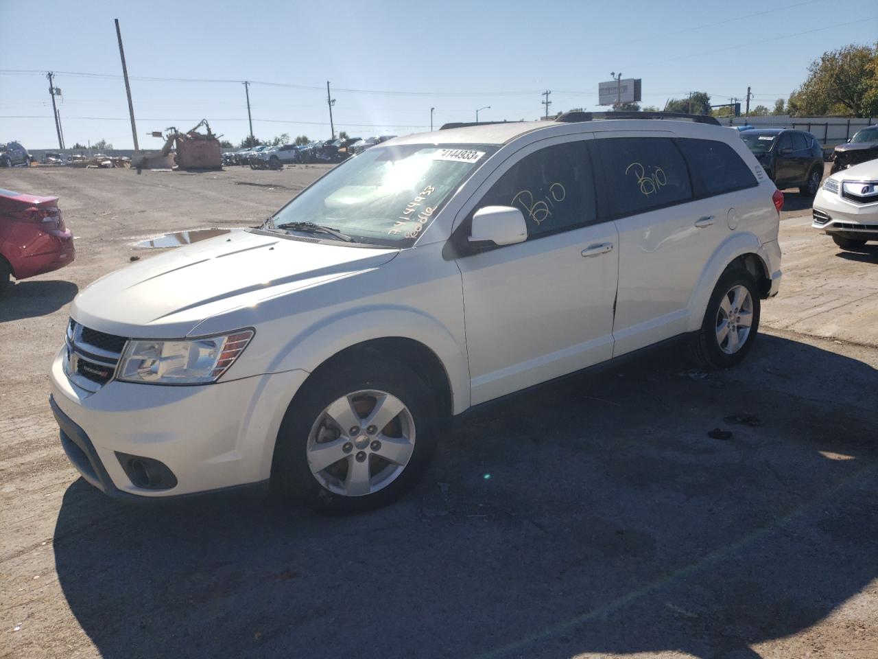 DODGE JOURNEY 2012 3c4pdcbb7ct361462