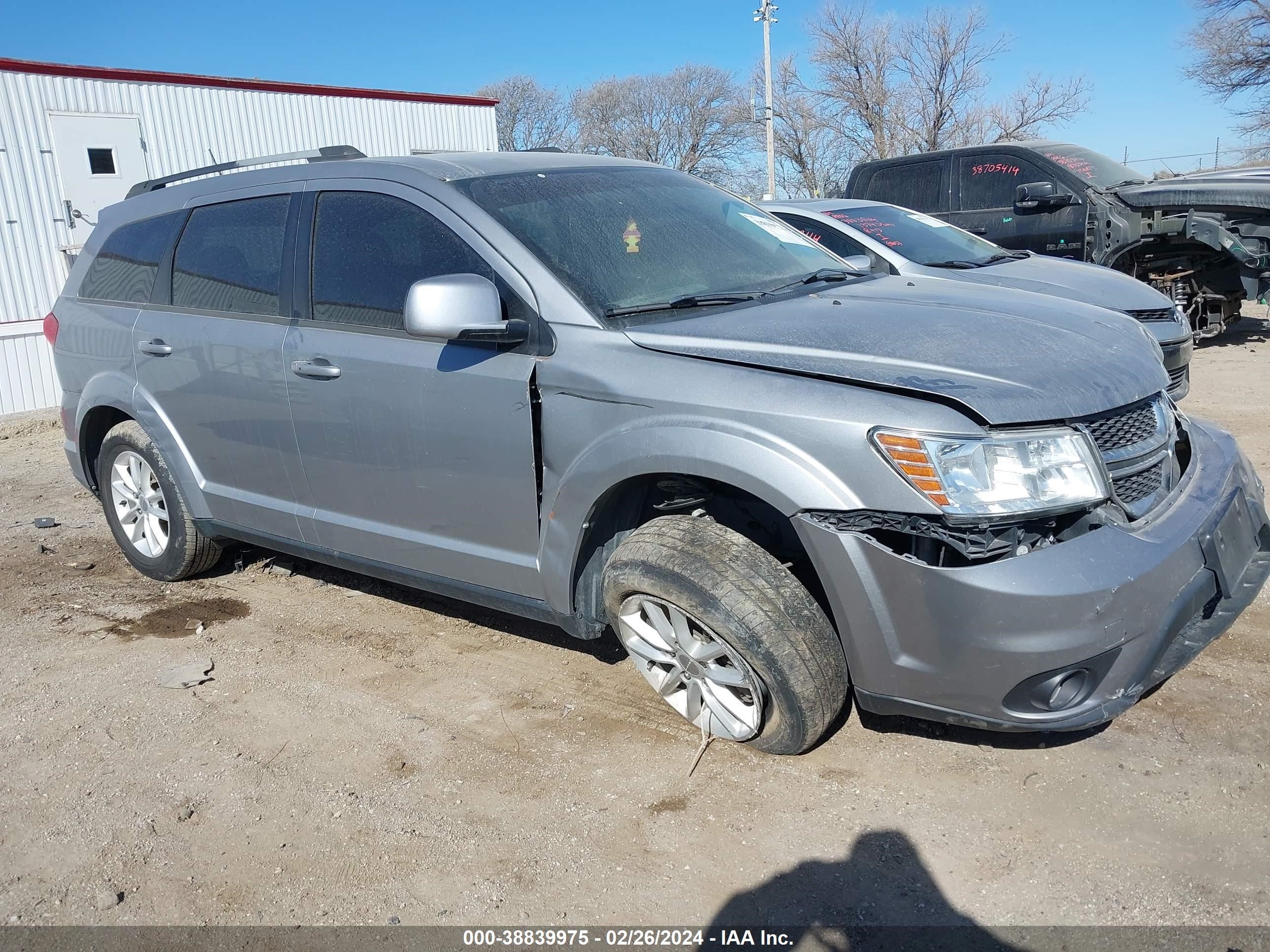 DODGE JOURNEY 2017 3c4pdcbb8ht612318