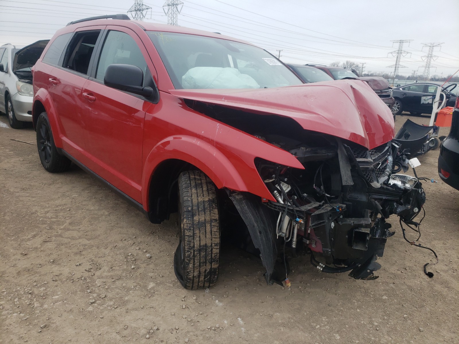 DODGE JOURNEY SE 2019 3c4pdcbg1kt868903